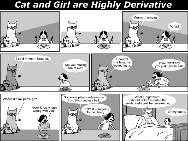 Cat and Girl are Highly Derivative