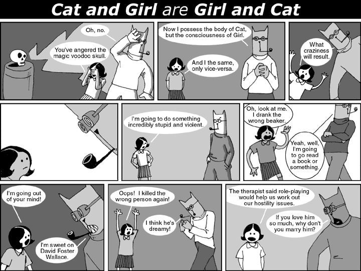 Cat and Girl are Girl and Cat