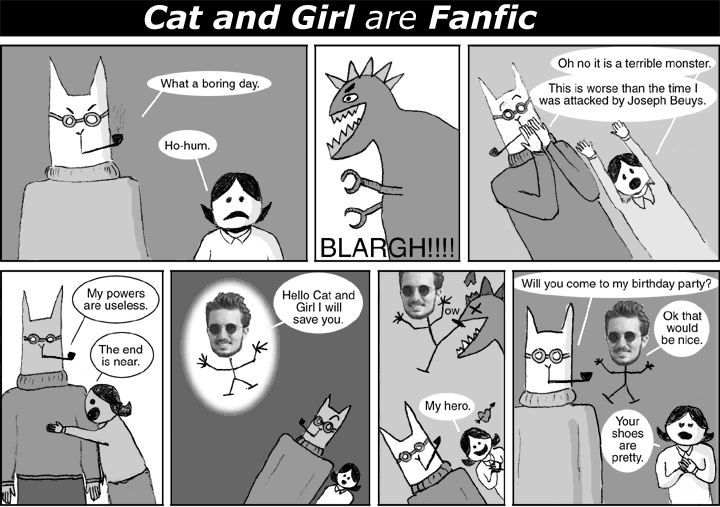 Cat and Girl are Fanfic