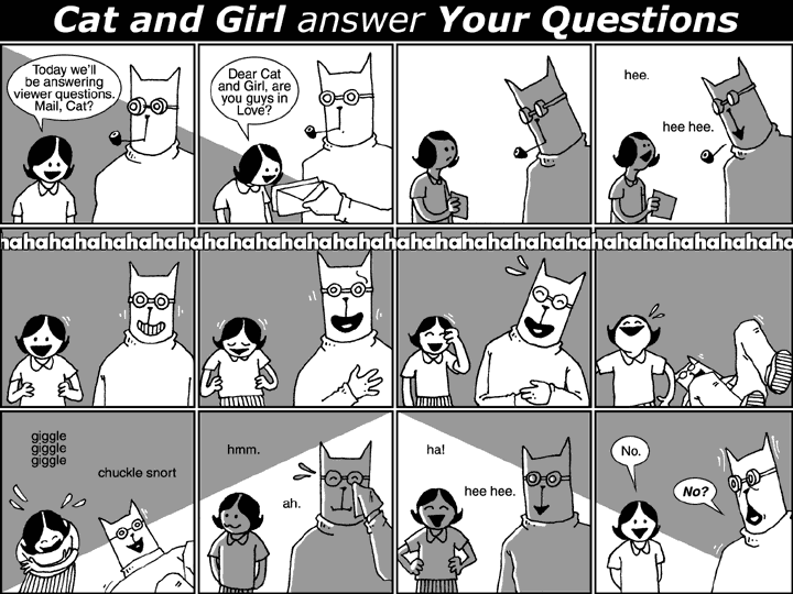 Cat and Girl answer Your Questions