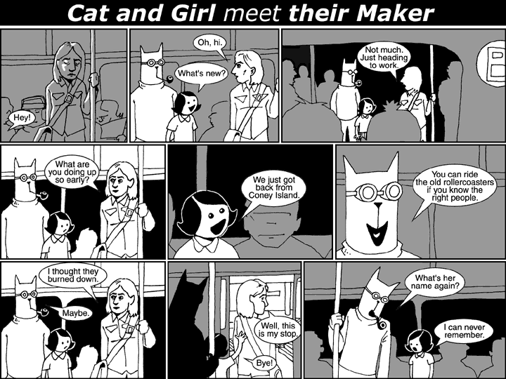 Cat and Girl meet their Maker