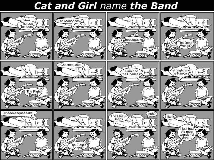 Cat and Girl name the Band