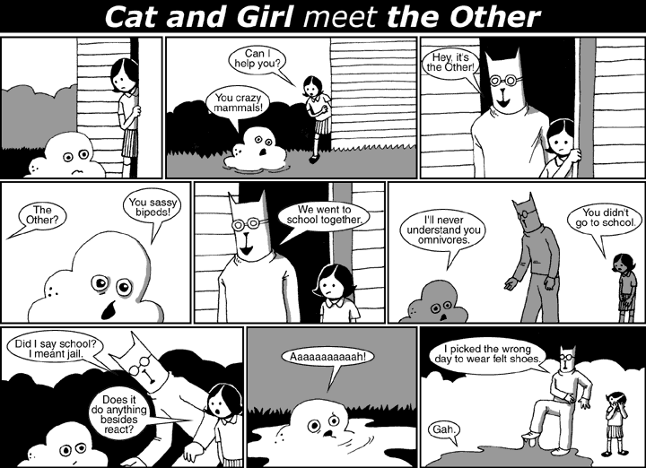 Cat and Girl meet the Other