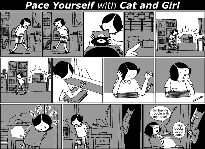 Pace Yourself with Cat and Girl