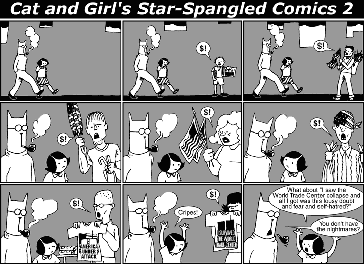 Cat and Girl's Star-Spangled Comics 2