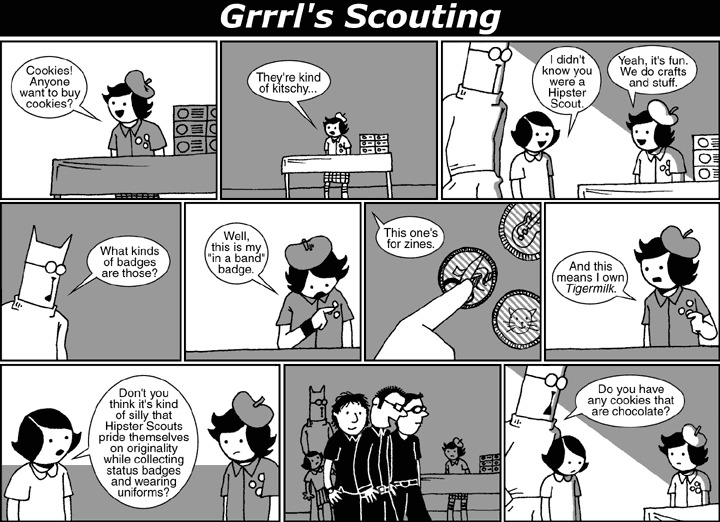 Grrrl's Scouting