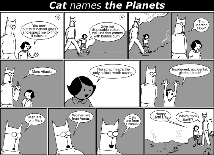 Cat names the Planets