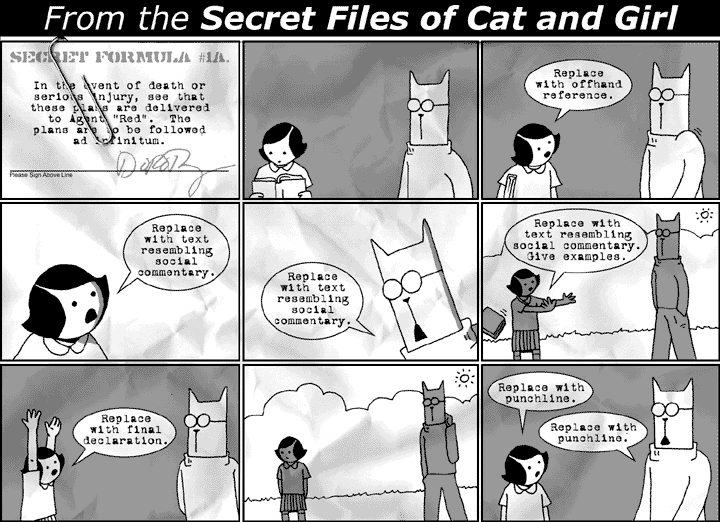 From the Secret Files of Cat and Girl