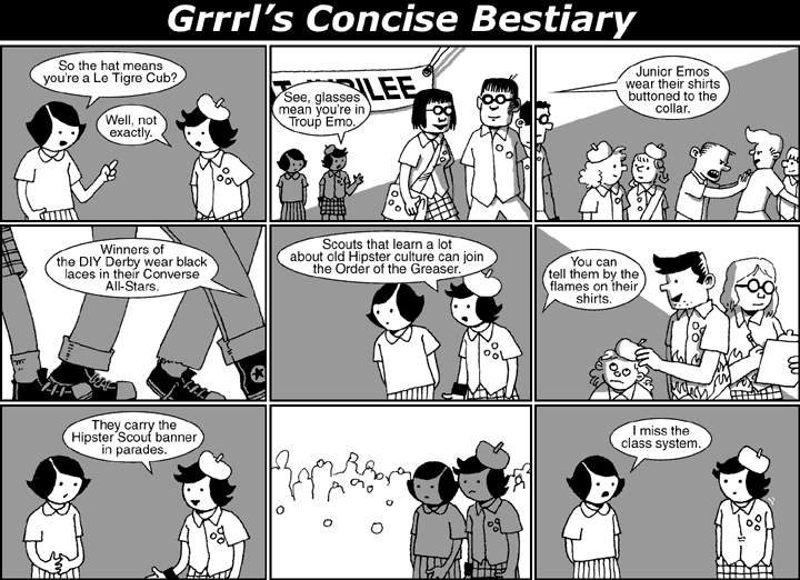 Grrrl's Concise Bestiary