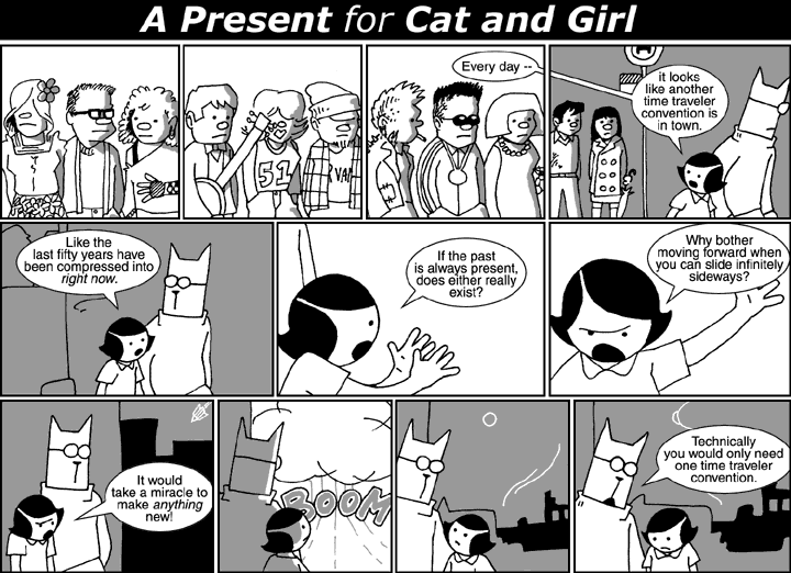 A Present for Cat and Girl