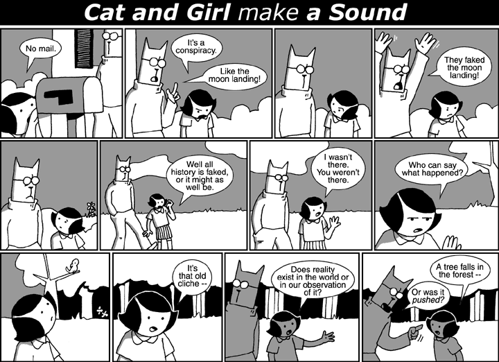 Cat and Girl make a Sound