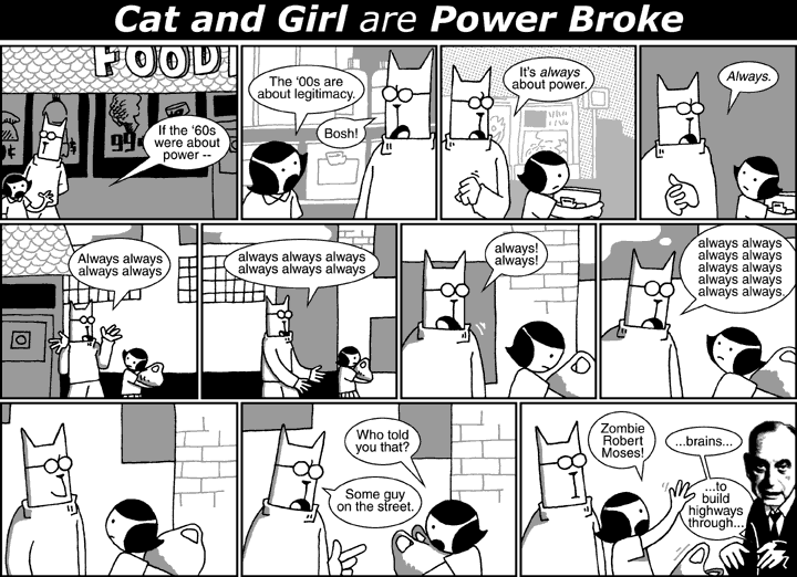 Cat and Girl are Power Broke