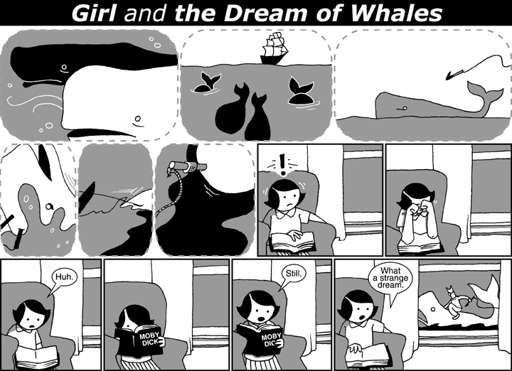 Girl and the Dream of Whales