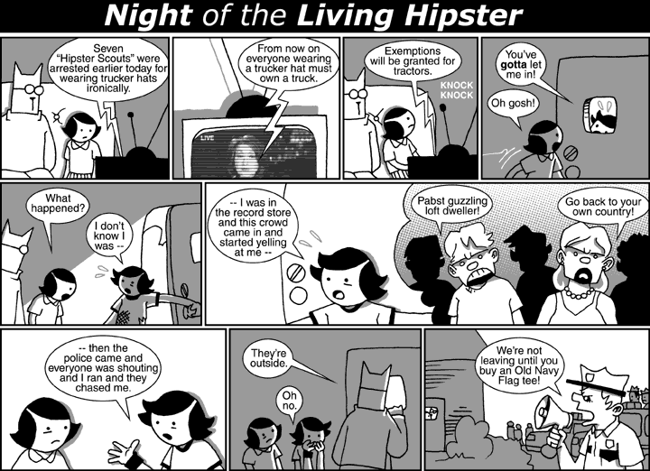 Night of the Living Hipster