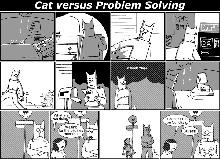 Cat versus Problem Solving