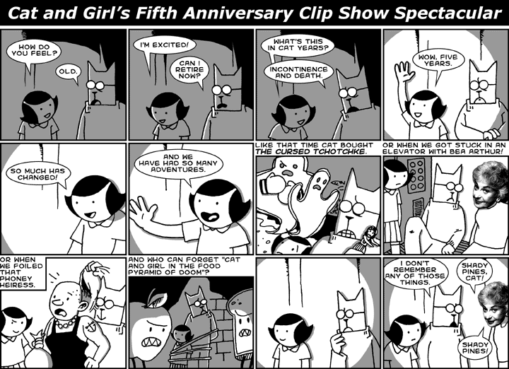 Cat and Girl's Fifth Anniversary Clip Show Spectacular