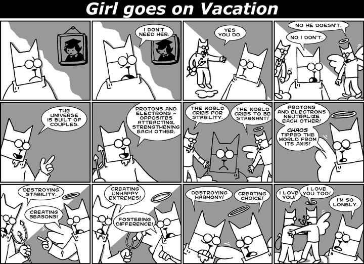 Girl goes on Vacation