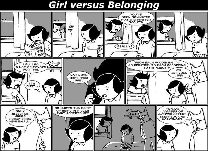 Girl versus Belonging