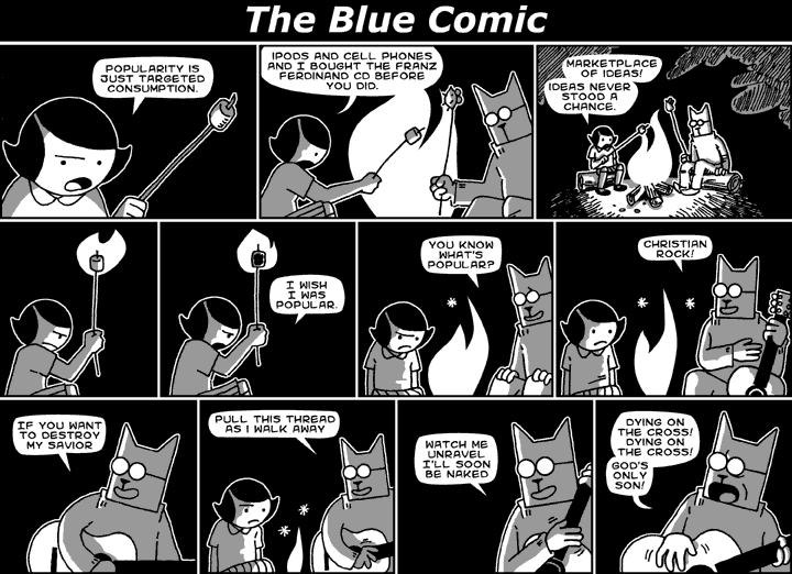 The Blue Comic