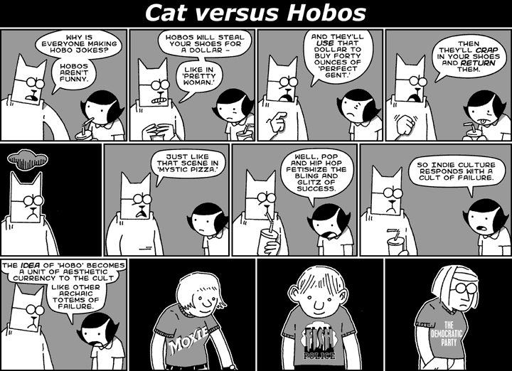 Cat versus Hobos