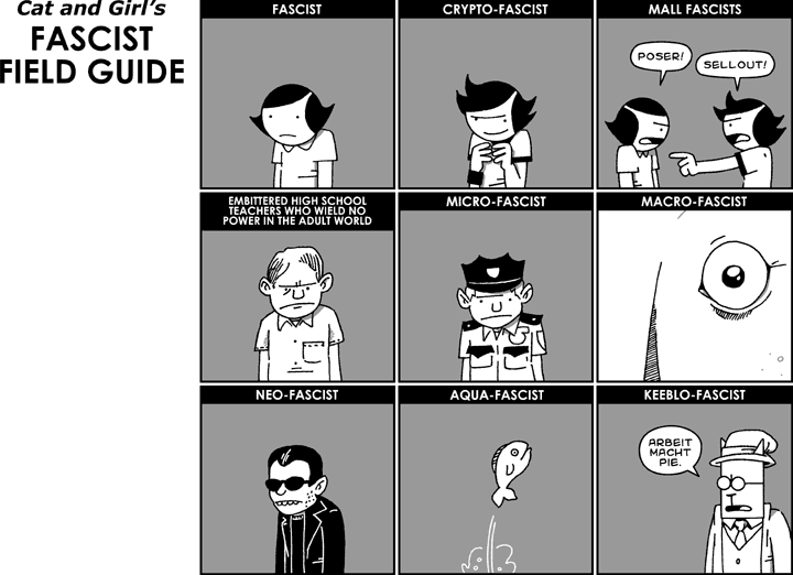 Cat and Girl's Fascist Field Guide