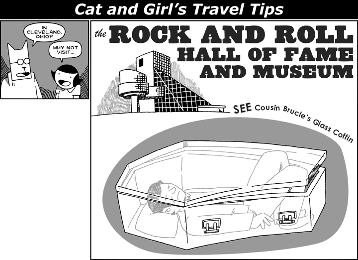 Cat and Girl's Travel Tips