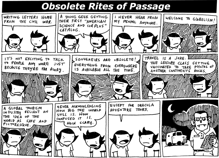 Obsolete Rites of Passage