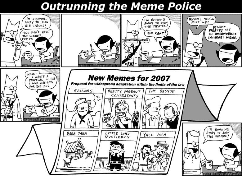 Outrunning the Meme Police