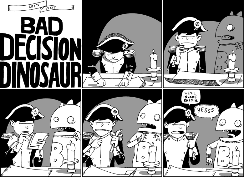 Let's Visit Bad Decision Dinosaur