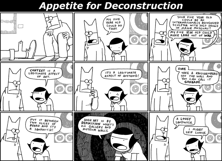 Appetite for Deconstruction