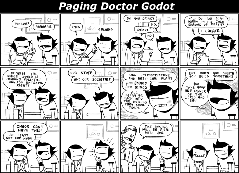 Paging Doctor Godot