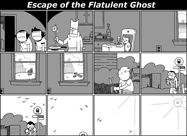 Escape of the Flatulent Ghost