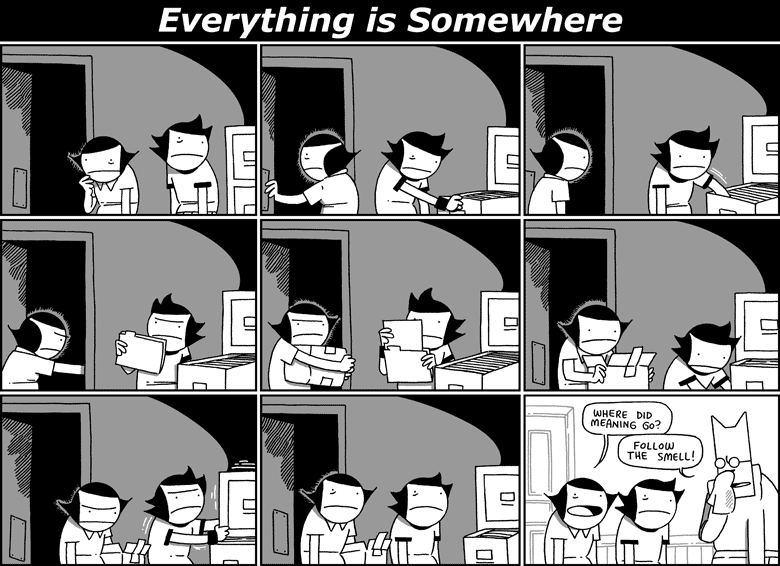 Everything is Somewhere