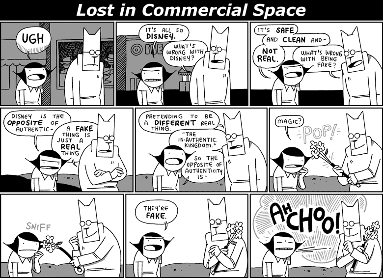 Lost in Commercial Space