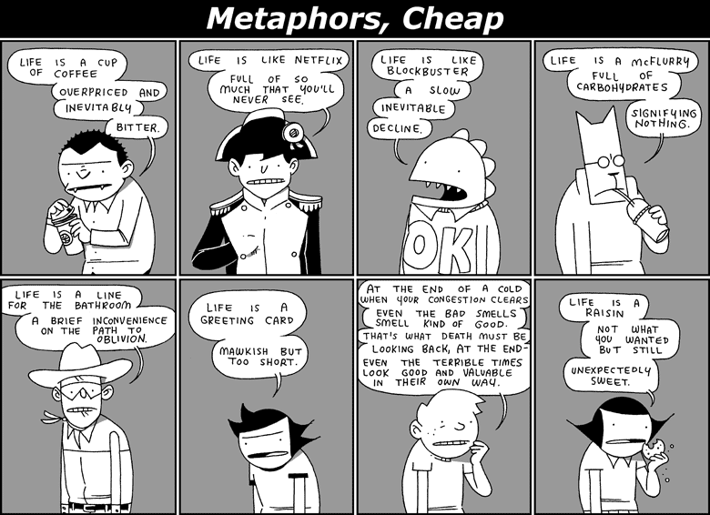 Metaphors, Cheap