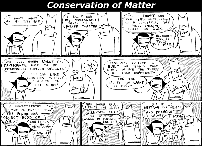Conservation of Matter