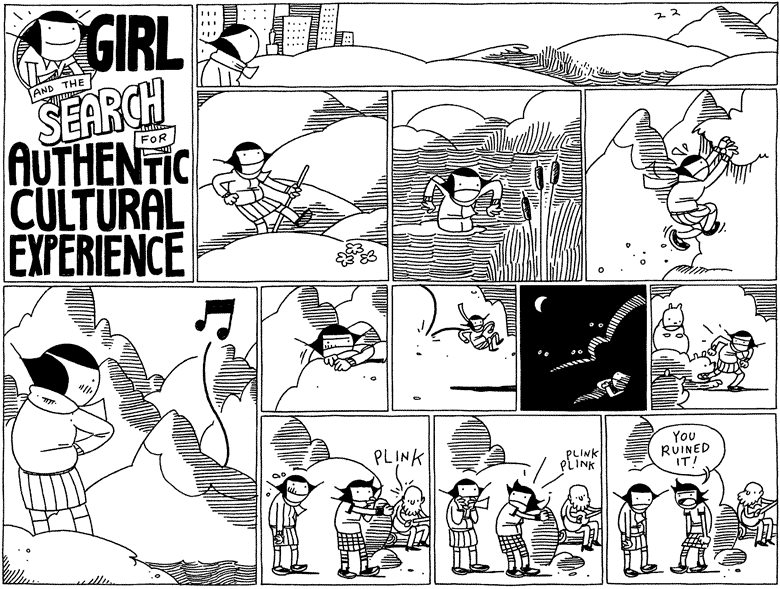 Girl and the Search for Authentic Cultural Experience