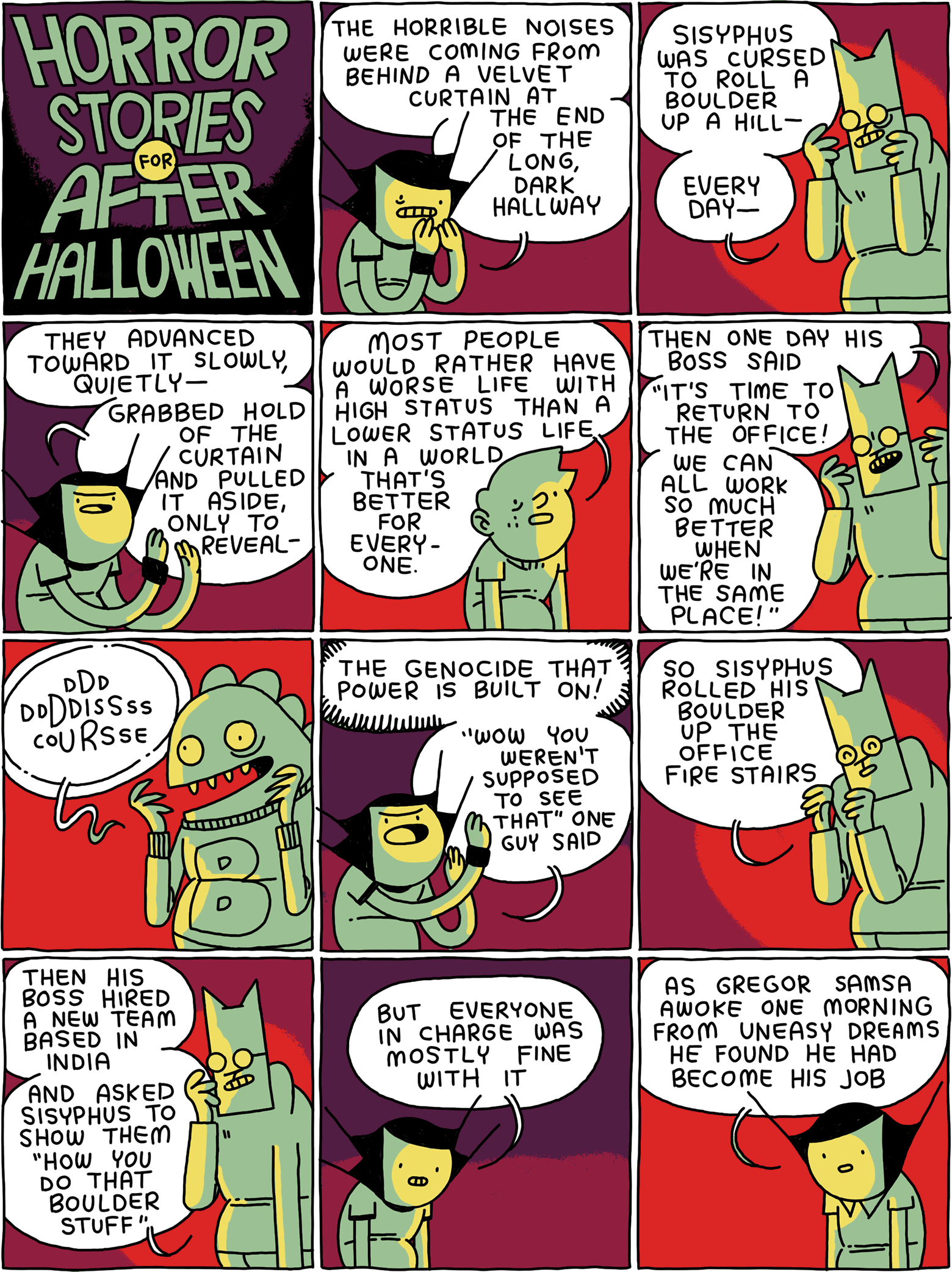 HORROR STORIES for AFTER HALLOWEEN 